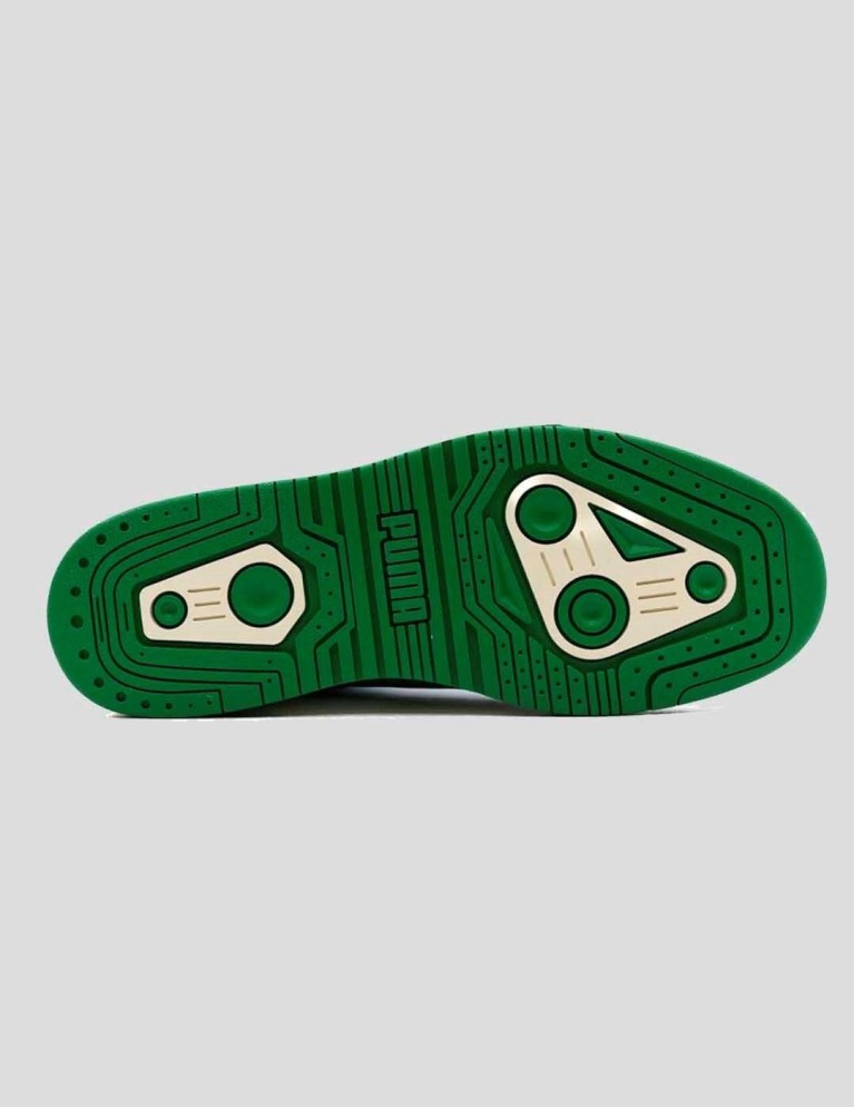 Zapatillas PUMA slipstream retro puma white-amazon green